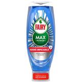 Detergent de Vase cu Parfum de Eucalipt - Fairy Max Power Hygiene, 0.73 L