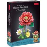 Puzzle 3D: Buchet de flori. Camelie