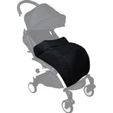 Protectie picioare bebe, impotriva frigului si vantului de iarna, pentru carucior, universala, neagra