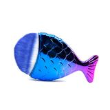 Perie &icirc;n formă de pește pentru deprăfuit, mini, albastru roz