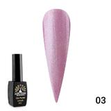 Ojă semipermanentă Global Fashion Summer Light cu shimmer, 8 ml, 03