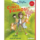 Cei cinci la drum cu rulotele. Seria Cei cinci faimosi Vol.5 - Enid Blyton, editura Grupul Editorial Art