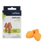 Set 3 perechi dopuri de urechi VitaPlus Aqua Silicone, din silicon moale, pentru reducerea zgomotului si protectie impotriva apei, confortabil, eficient