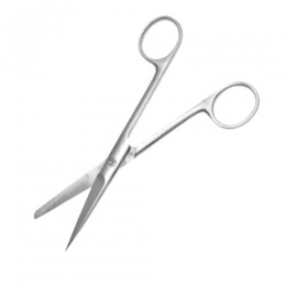 Foarfeca chirurgicala prima, dreapta, cu un varf bont, 14cm