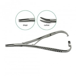 Port ac mathieu prima, pentru acele de sutura, drept, 14cm