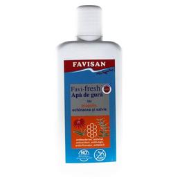Apa de gura cu propolis, echinacea si salvie favifresh favisan, 125ml