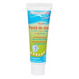 Pasta de dinti favident favisan, 50ml