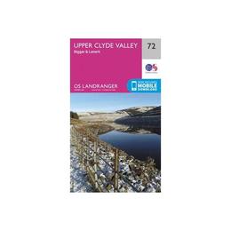 Upper Clyde Valley, Biggar & Lanark, editura Ordnance Survey