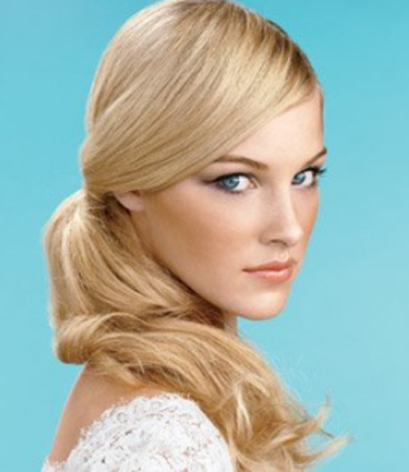 Coada De Par Veritable Lungime 50 Cm Culoare Blond Roscat 16