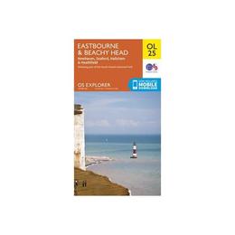 Eastbourne & Beachy Head, Newhaven, Seaford, Hailsham & Heat, editura Ordnance Survey