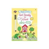 Wipe-clean Get Ready for School ABC and 123, editura Usborne Publishing