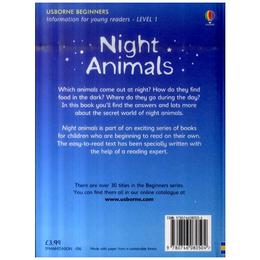 Night Animals, editura Usborne Publishing