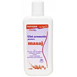 Ulei Aromatic pentru Masaj Favioil Favisan, 125ml