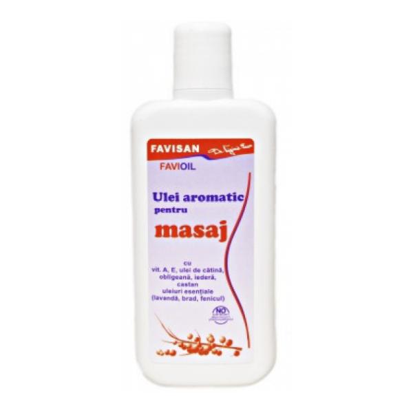 Ulei Aromatic pentru Masaj Favioil Favisan, 125ml