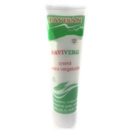 Crema contra vergeturilor faviverg favisan, 100ml
