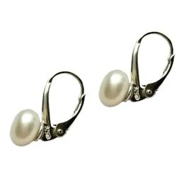 Cercei Clasic White Pearl - Cadouri si Perle