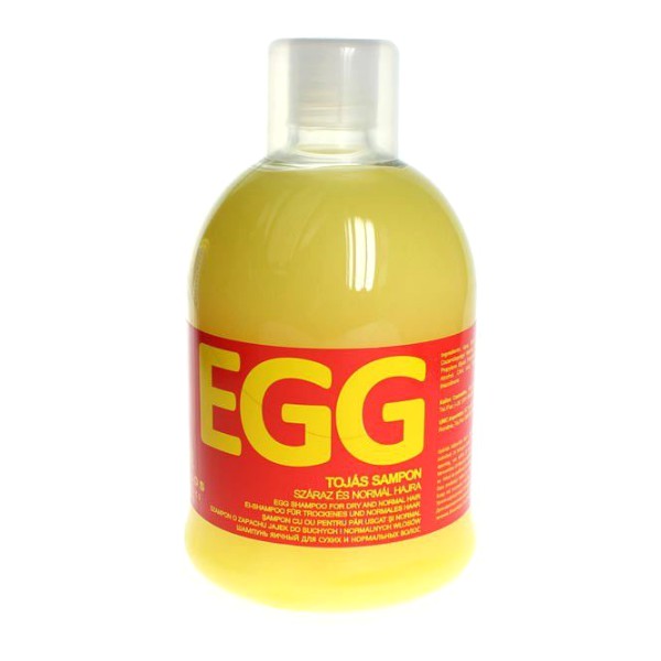 Sampon cu Ou pentru Par Uscat si Normal – Kallos Egg Shampoo for Dry and Normal Hair 1000ml