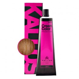 Vopsea permanenta - kallos prestige cream color nuanta 8 blond deschis