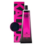 Vopsea Permanenta - Kallos Prestige Cream Color nuanta 1.10 Negru Albastrui