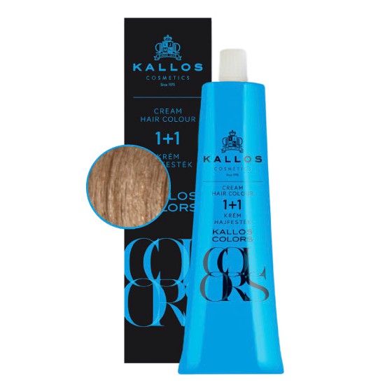 Vopsea Permanenta – Kallos Colors Cream Hair Colour nuanta 8F Blond Luminos Nisip blond imagine 2022