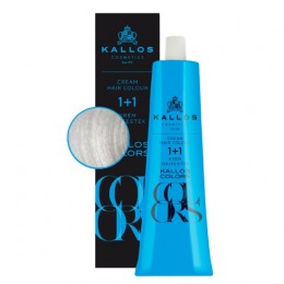 Vopsea permanenta crema de decolorat - kallos colors cream hair colour nuanta 1x