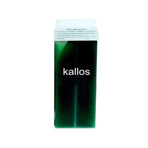 Ceara de Epilat Naturala de Unica Folosinta – Kallos Depilatory Wax, verde, 100g Kallos esteto.ro