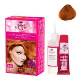 Vopsea Permanenta - Kallos Glow Long Lasting Cream Hair Colour Nuanta 843 Roscat Coral