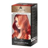 Vopsea Permanenta - Kallos Glow Long Lasting Cream Hair Colour Nuanta 844 Roscat Aramiu Intensiv