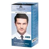 Vopsea Permanenta pentru Barbati - Kallos Glow For Men Long Lasting Cream Hair Colour, nuanta 10 Negru, 1 buc