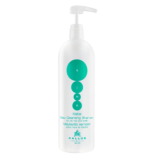 Sampon pentru Par Gras – Kallos KJMN Deep Cleansing Shampoo for Oily Hair and Scalp 1000ml esteto.ro imagine noua
