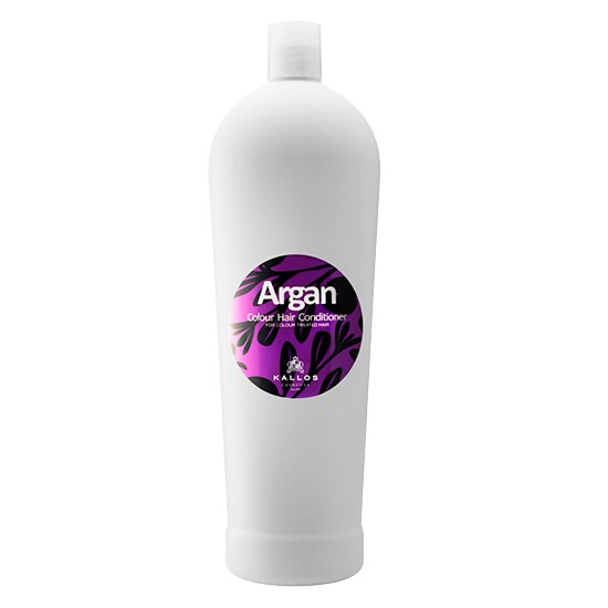 Balsam cu Aroma de Ulei de Argan pentru Par Vopsit - Kallos Argan Colour Hair Conditioner 1000ml