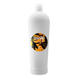 Balsam cu aroma de vanilie pentru stralucire - kallos vanilla shine hair conditioner 1000ml