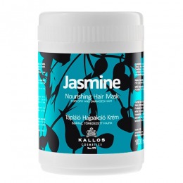 Masca cu aroma de iasomie pentru par uscat si deteriorat - kallos jasmine nourishing hair mask 1000ml