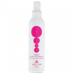 Lotiune Spray de Stralucire pentru Par Cret si Ondulat - Kallos KJMN Shine Curl Essence 200ml