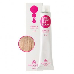 Vopsea permanenta - blond violet - kallos kjmn cream hair colour nuanta 90.02 violet blond 100ml