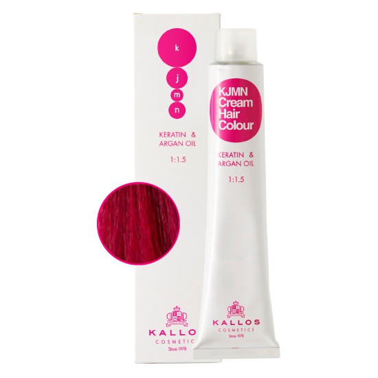 Vopsea Permanenta Mixton – Pink – Kallos KJMN Cream Hair Colour nuanta 0.65 Pink 100ml