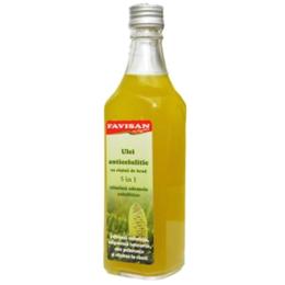 Ulei anticelulitic cu rasina de brad 5 in 1 favisan, 100ml