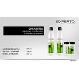 Set cadou cu keratina - regenerare in profunzime Experto Professional 3x500 ml cod.4113/4112/4111