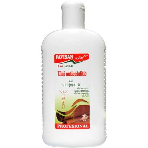 Ulei Anticelulitic cu Scortisoara Favicelusal Favisan, 300ml