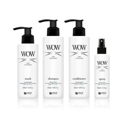 Pachet intretinere extensii WOW Cece of sweden - sampon, balsam, masca, spray 850 ml cod 1031/1032/1033/1034