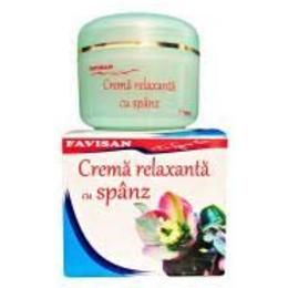 Crema relaxanta cu spanz favisan, 50ml