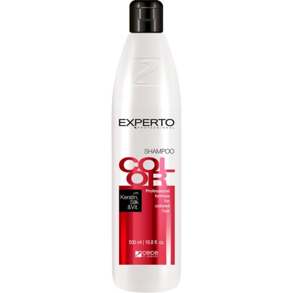 Sampon pentru mentinerea culorii cu matase cheratiana si vitamine experto professional 500 ml cod.4103 