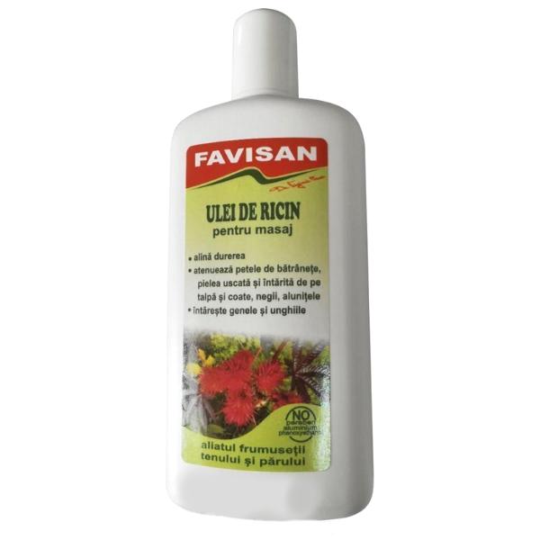 Ulei de Ricin pentru Masaj Favisan, 125ml