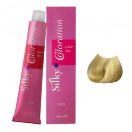 Vopsea Permanenta - Blond Extra Deschis Auriu Cenusiu - Silky Coloration Cream nuanta 10.31 Extra Light Golden Ash Blonde