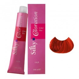 Vopsea Permanenta - Blond Deschis Aramiu Intens - Silky Coloration Cream nuanta 88.44 Light Copper Intense Blonde