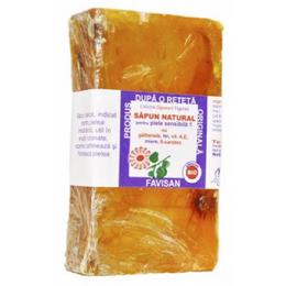 Sapun natural pentru piele sensibila favisan, 80g