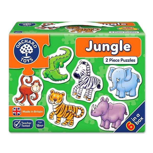 Puzzle - Jungle. Jungla