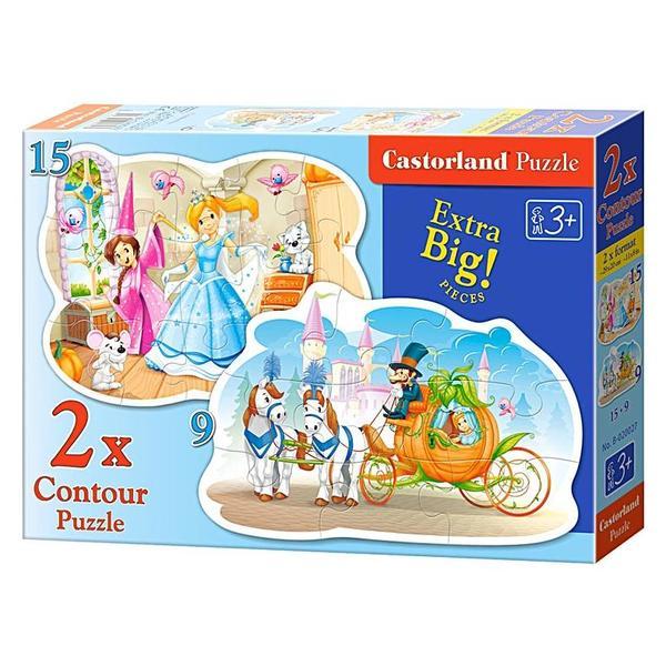 Puzzle 2 in 1 - cinderella